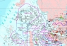 Карта “Нефть и природный газ Арктических морей Российской Федерации и прилегающей суши ”